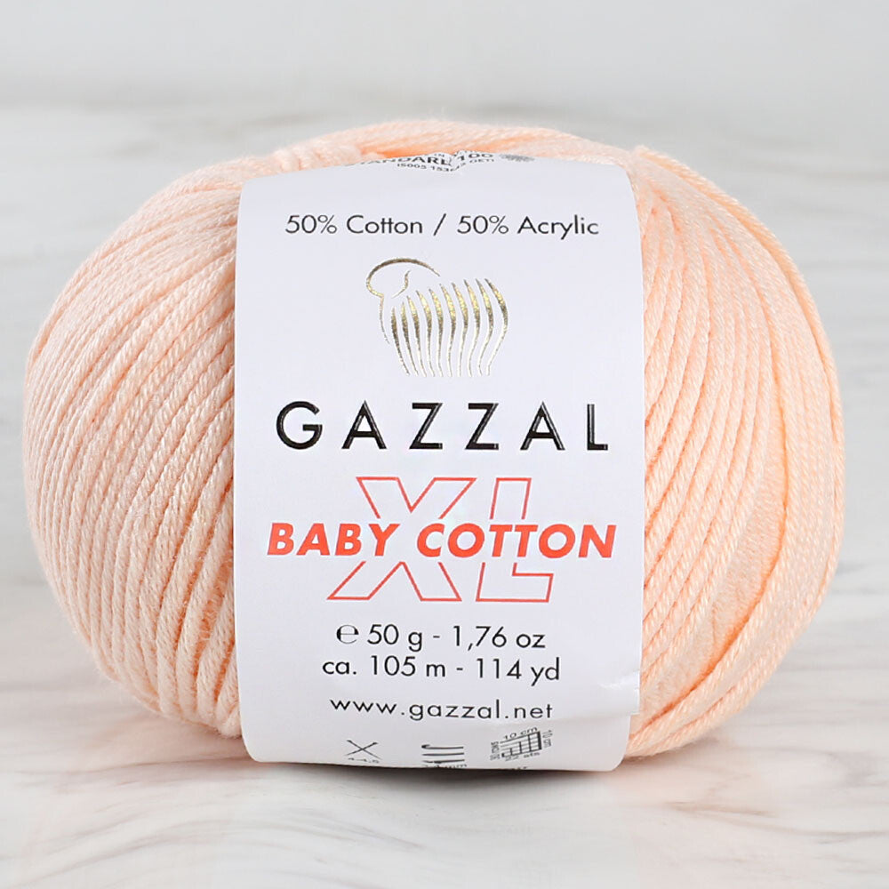 Gazzal Baby Cotton XL Somon Bebek Yünü - 3469XL